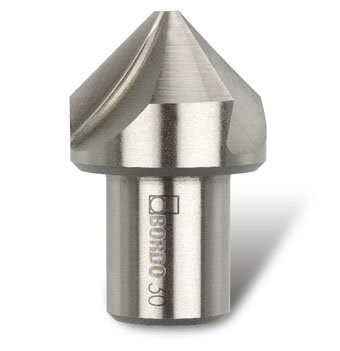 BORDO 40MM 90 DEGREE 3 FLUTE HSS COUNTERSINK WITH UNIVERSAL SHANK